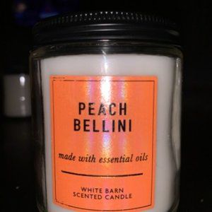 Peach Bellini Single Wick Candle